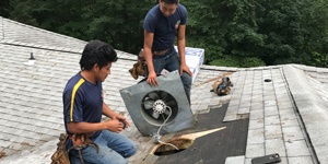 Power Roof Fan Replacement